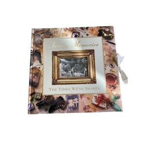 Family Memories Photo Album Scrapbook New